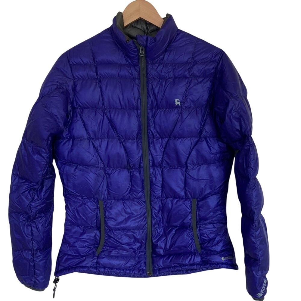 Backcountry Women's Purple Full Zip Down‎ Puffer Jacket Size M 850FP Waterproof